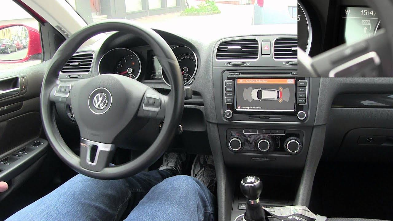 Erstkontakt VW Parklenkassistent Park Assist inkl. ParkPilot