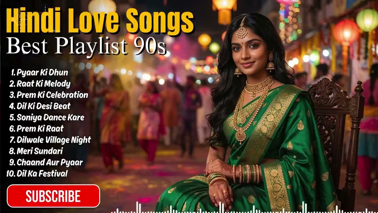 90’s Bollywood Love Song Hits – Timeless Hindi Romantic Tracks