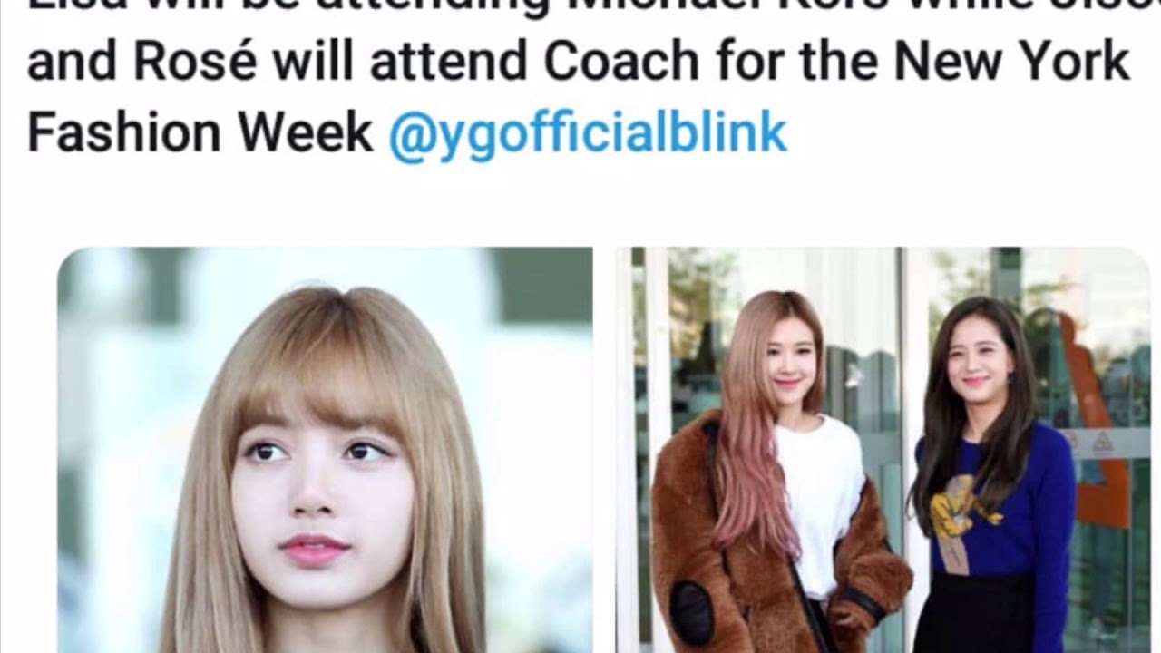180908 &mdash; Video of Lisa at Incheon Airport Off to New York for NYFW & VOGUE Photoshoot