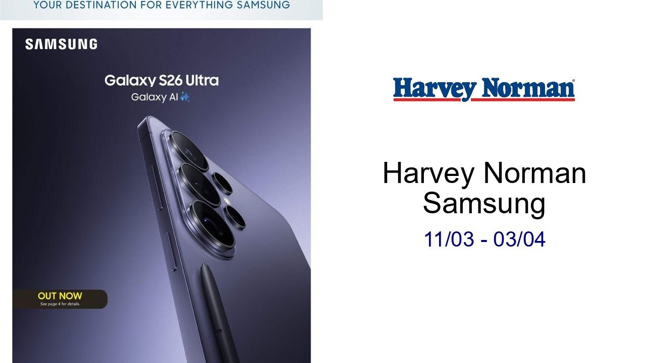 Harvey Norman Samsung 11/03 - 03/04