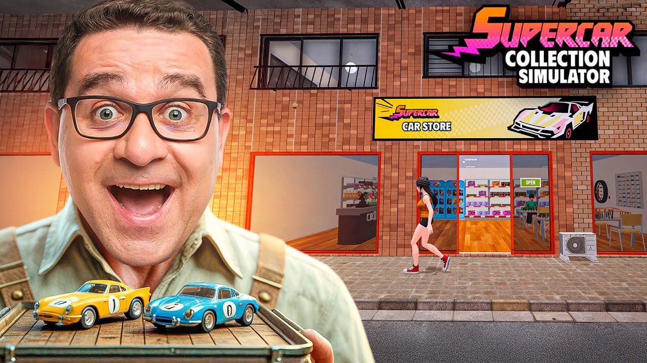 ABRI UMA LOJA NO JAPÃO - SUPERCAR COLLECTION SIMULATOR