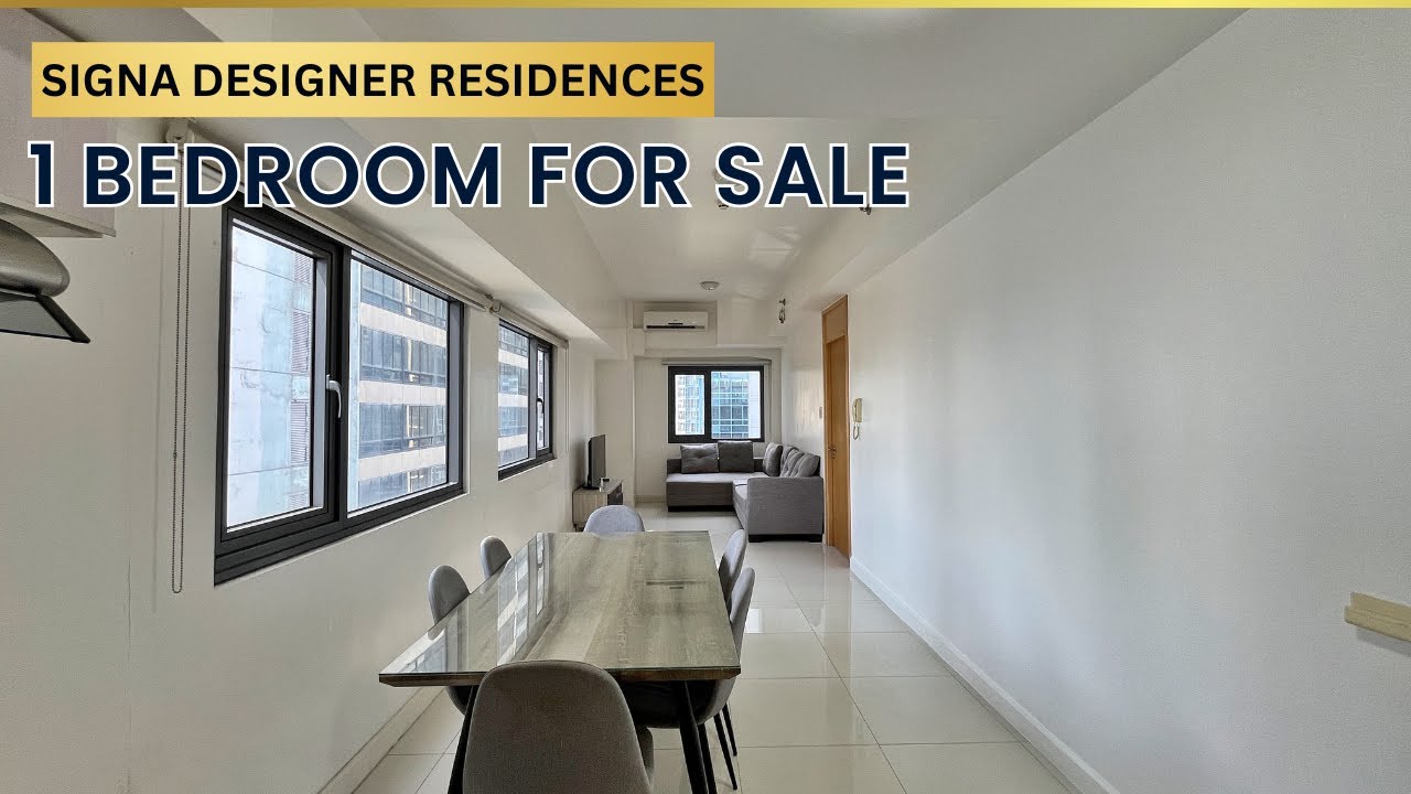 SIGNA DESIGNER RESIDENCES | 1 Bedroom for Sale