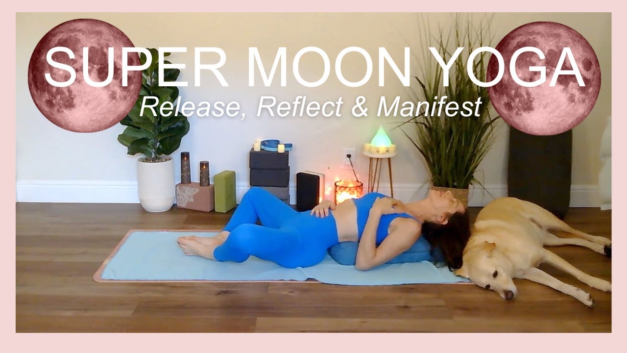 🌕 Super Full Moon in Aries Yoga | Intuitive Guidance & Manifestation Practice ✨