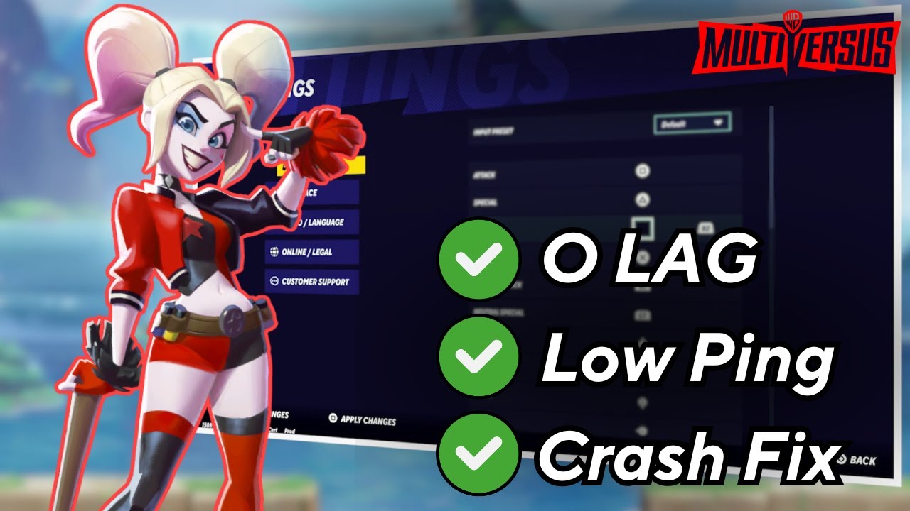How to Fix Lag in Multiversus and Enable 120hz (EASY)(PS5/XBOX/PC)