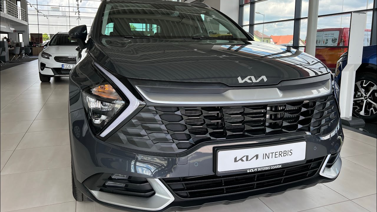 Kia Sportage 2022 [1.6 T-GDI 150KM 6MT] wersja L | kolor Dark Penta Metal | Prezentacja PL