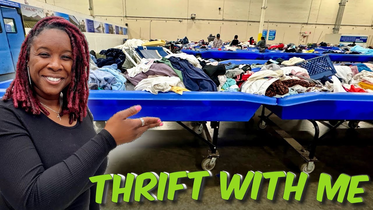 Come Thrift With Me At The Goodwill Bins!