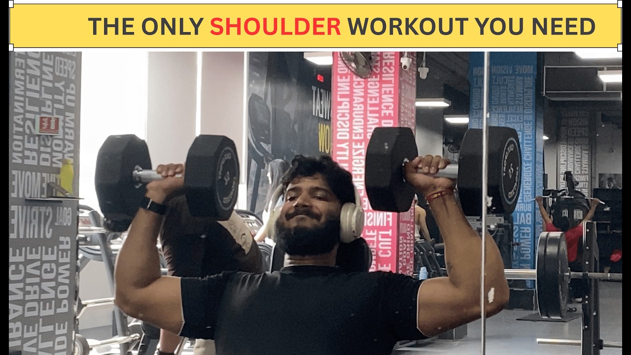 the only #shoulder  workout you ever need!!