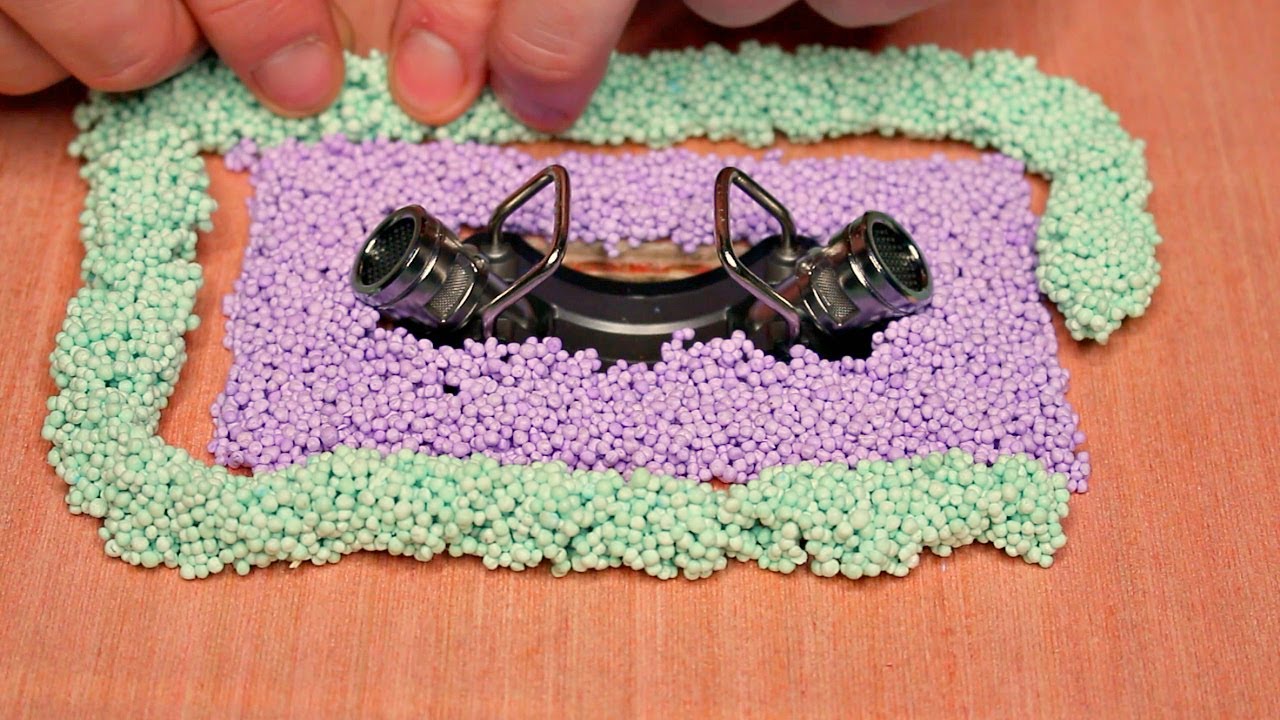 ASMR Tascam Floam Carpet Sticky Sounds (No Talking)