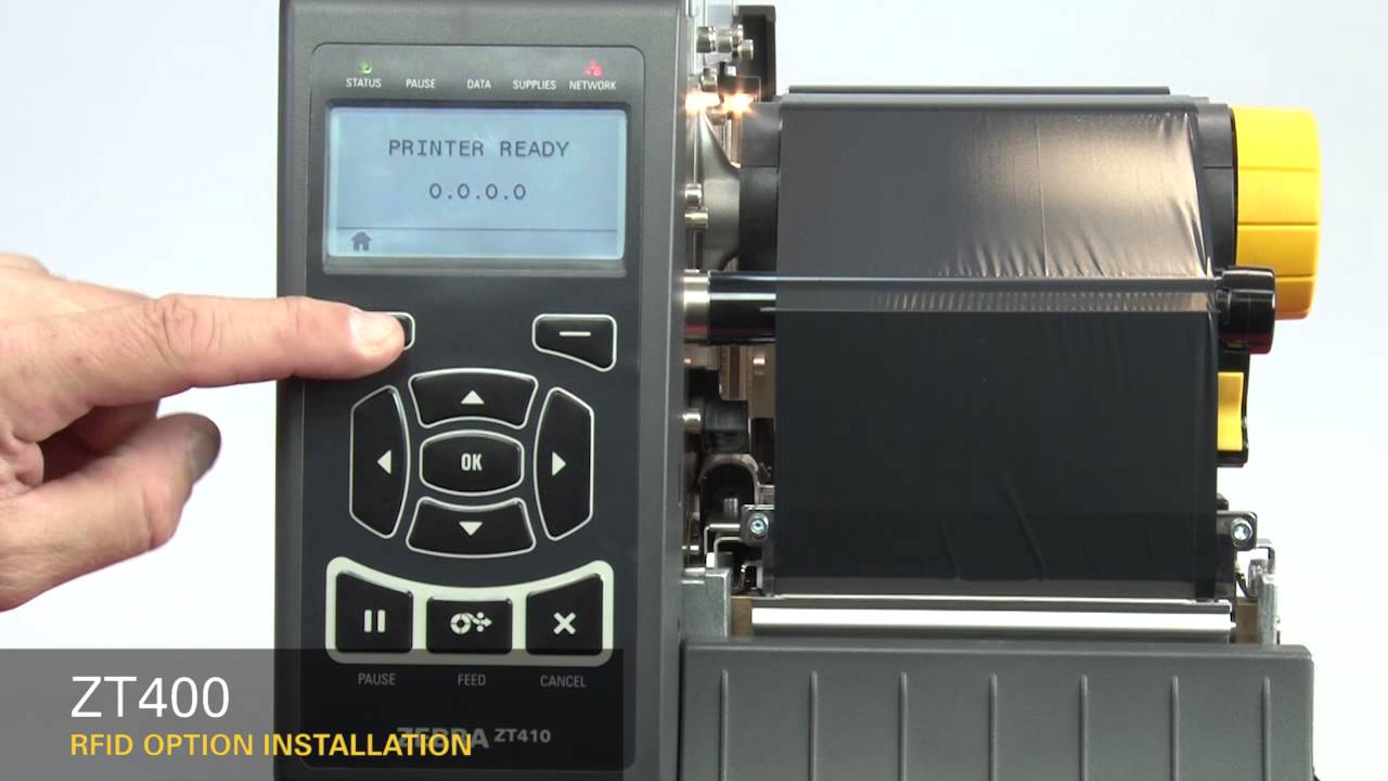 Zebra ZT400 Series: How-to Install RFID Option