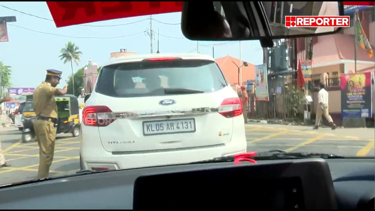 കാറിൽ ആരാണെന്ന് അറിഞ്ഞില്ല, തടഞ്ഞു...മുഖം കണ്ടപ്പോൾ ട്രാഫിക് പൊലീസിന്റെ സല്യൂട്ട് | Changanassery