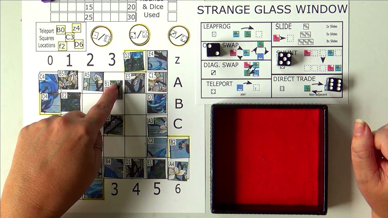 Strange Glass Window