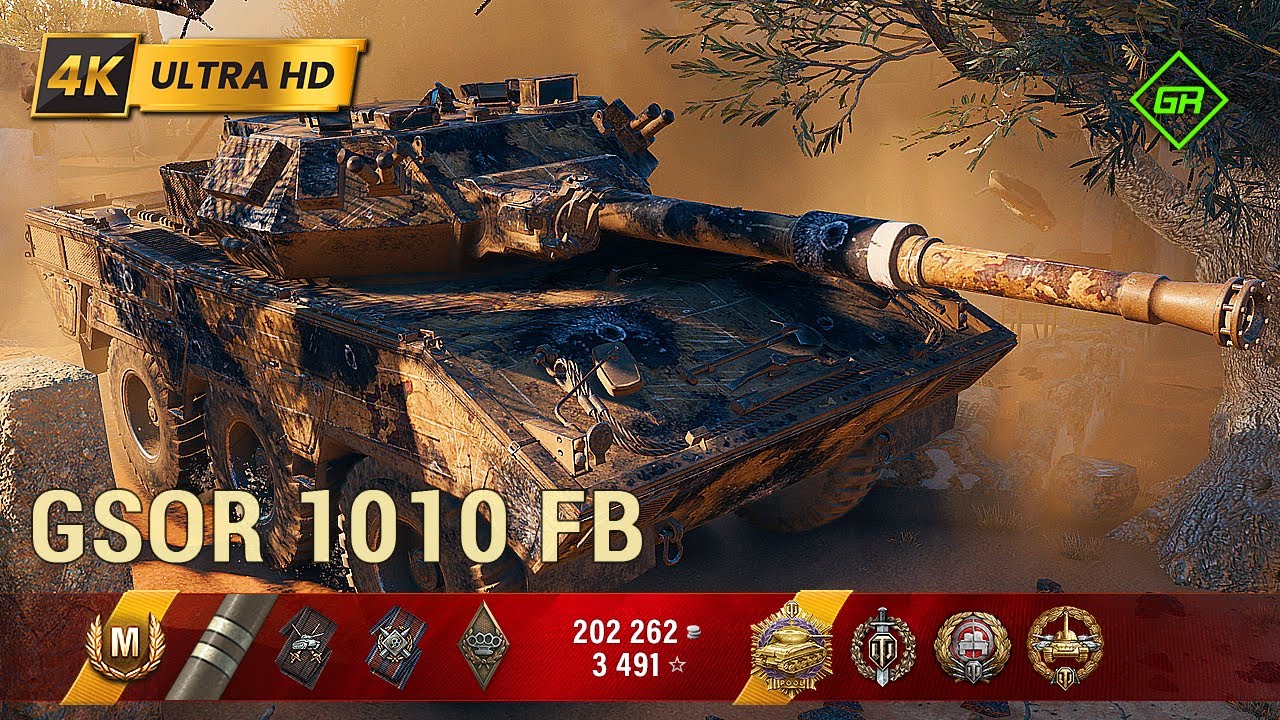 GSOR 1010 FB 💥 11 Kills / 8k Damage 💥 WoT Replay #22