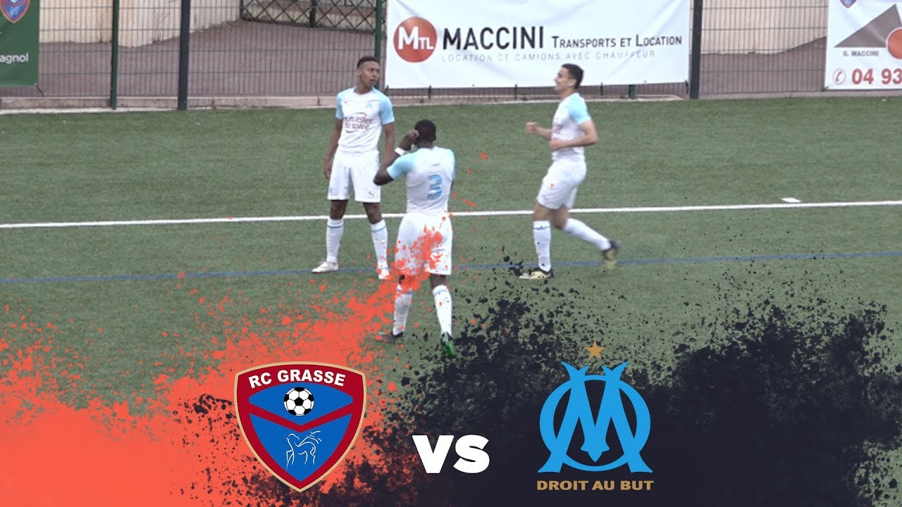 RC Grasse - OM (B) : tous les buts !