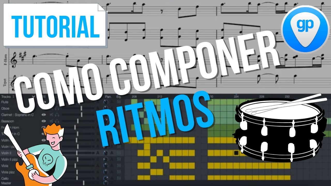 Aprende a COMPONER y ARMAR ritmos en GUITAR PRO | Curso