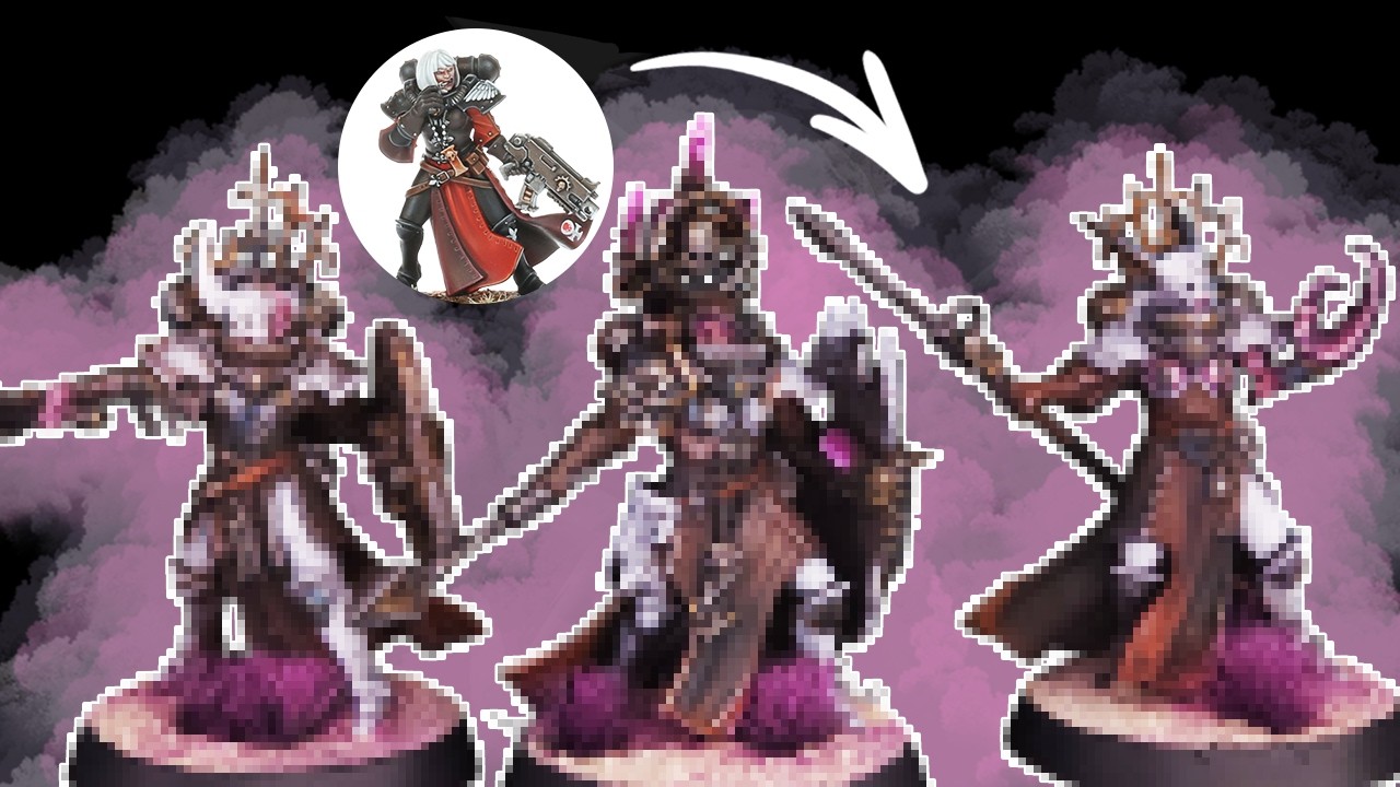 I Created some Chaos Sisters with some Kitbashing
