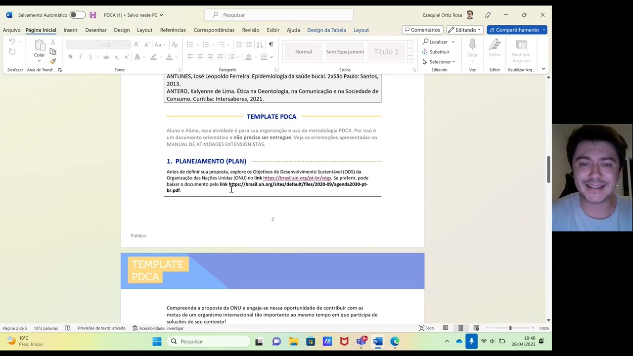 Como realizar Projeto de Extensão. Odontologia Anhanguera