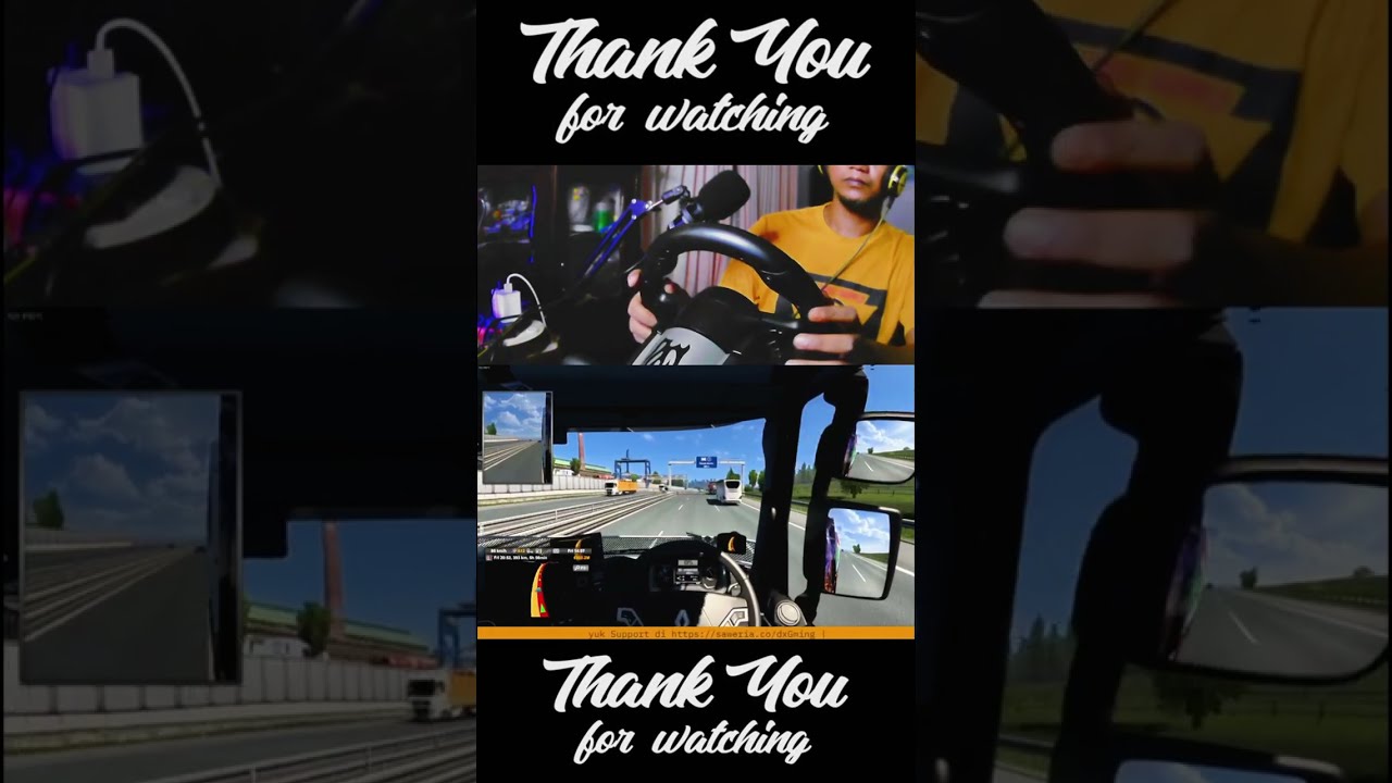 Truck muatan berat oleng saat kecepatan tinggi