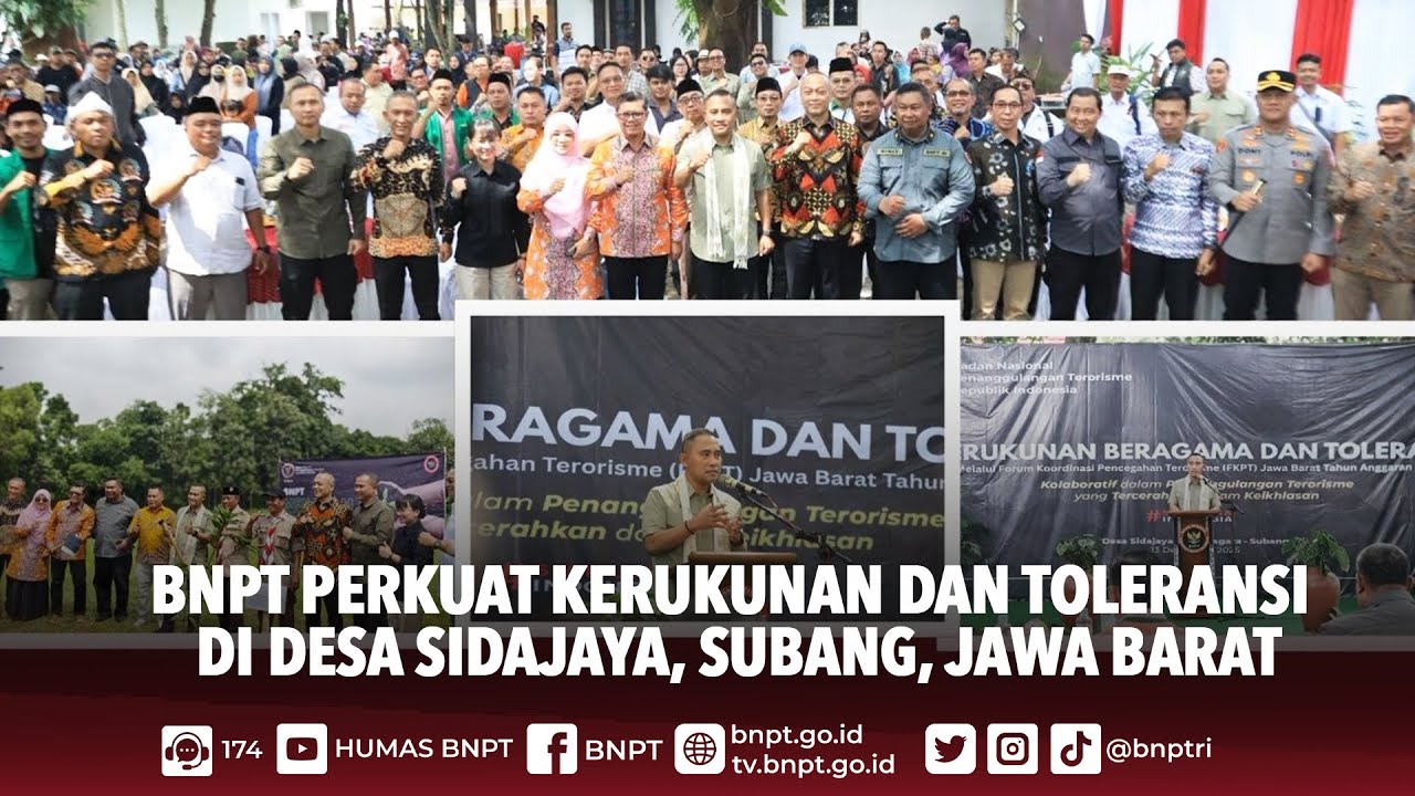 [BERITA] BNPT Perkuat Toleransi dan Ketahanan Kabupaten Subang dari Ancaman Radikalisme