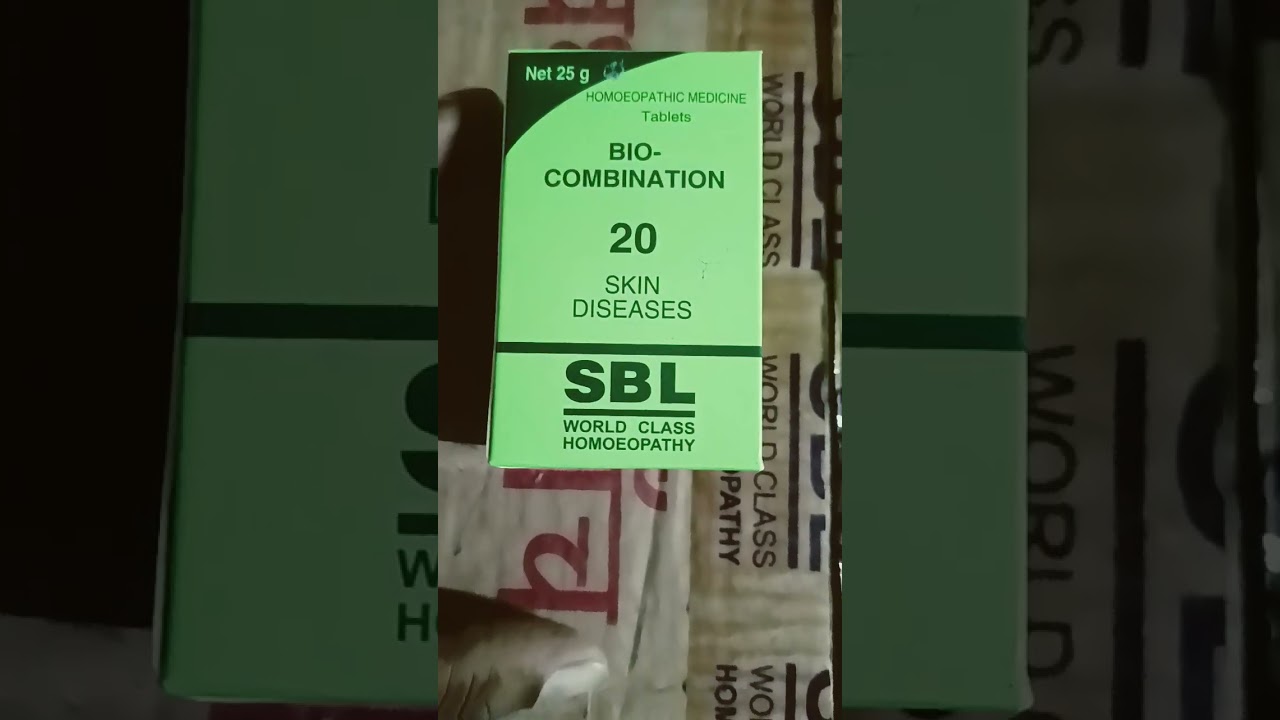 Bio- Combination 20 (sbl).  Skin Diseases.