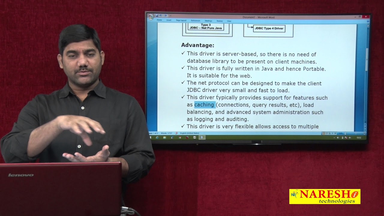 JDBC Tutorials | JDBC Type 3 Driver | Advanced Java | Mr.Shiva Kumar