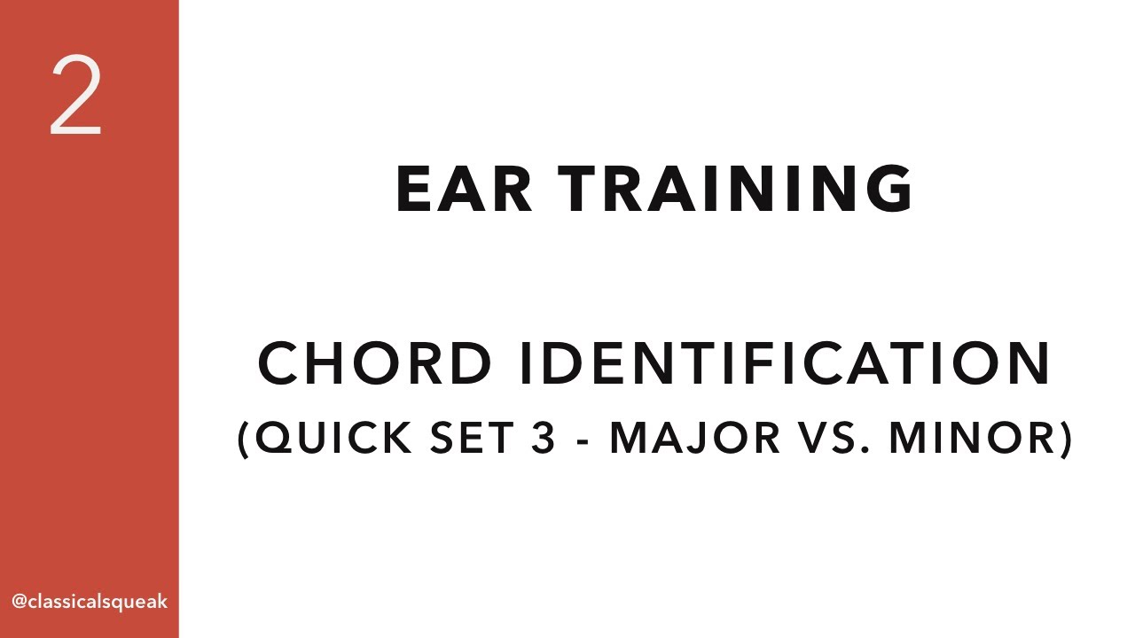 RCM Level 2 Chords (Ear Training - Major or Minor Triads) | Quick Set 3