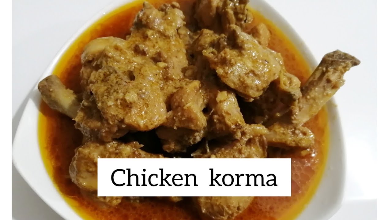 Chicken Korma Lucknowi Style by Try My Recipes.......
