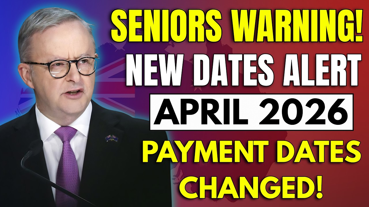 Обновление от Centrelink за апрель 2026 года 🚨 Изменения дат выплат. Каждый пенсионер ОБЯЗАТЕЛЬНО...
