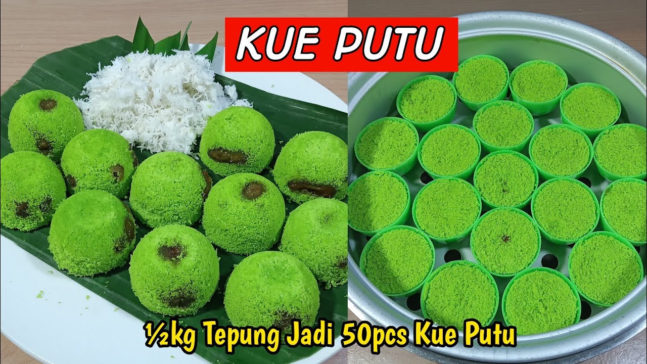 Tips Bikin Kue Putu Yang Empuk Lembut & Menul-Menul Tanpa Cetakan Bambu