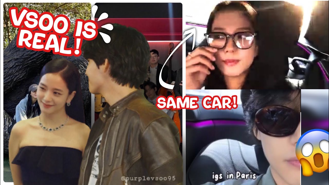 V and Jisoo’s RELATIONSHIP 🤫 (SAME CAR!) 