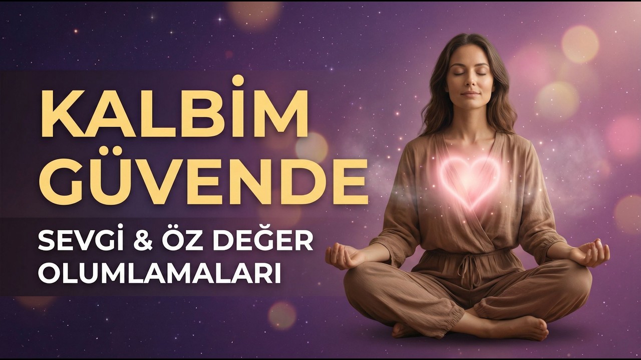 Kalbim Güvende | Sevgi ve Öz Değer Olumlamaları (Sevgi Frekansı Meditasyonu)