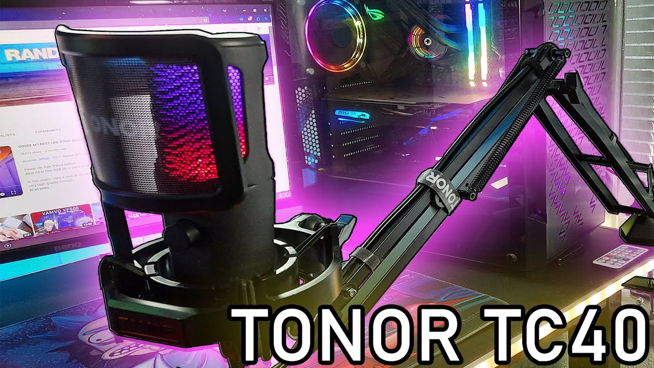 TONOR TC40 (USB RGB Condenser Microphone)