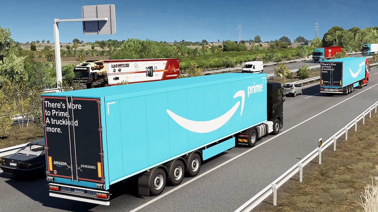 Ruta Salamanca - Barcelona Con Remolque De Amazon Volvo 700CV  | #34 ETS2 SCS