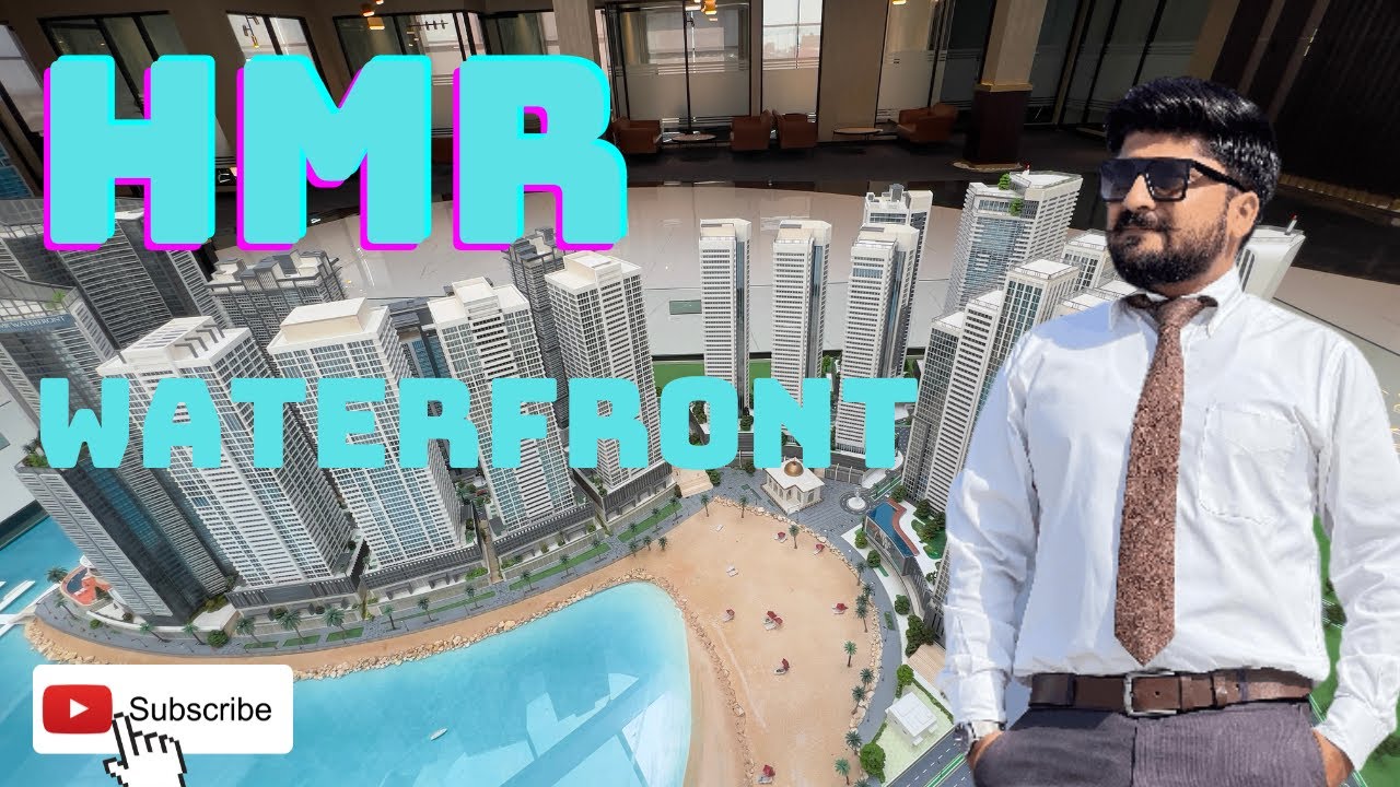 HMR waterfront Site Visit | Full Details Review | Model Apartment Bhi Visit Kia