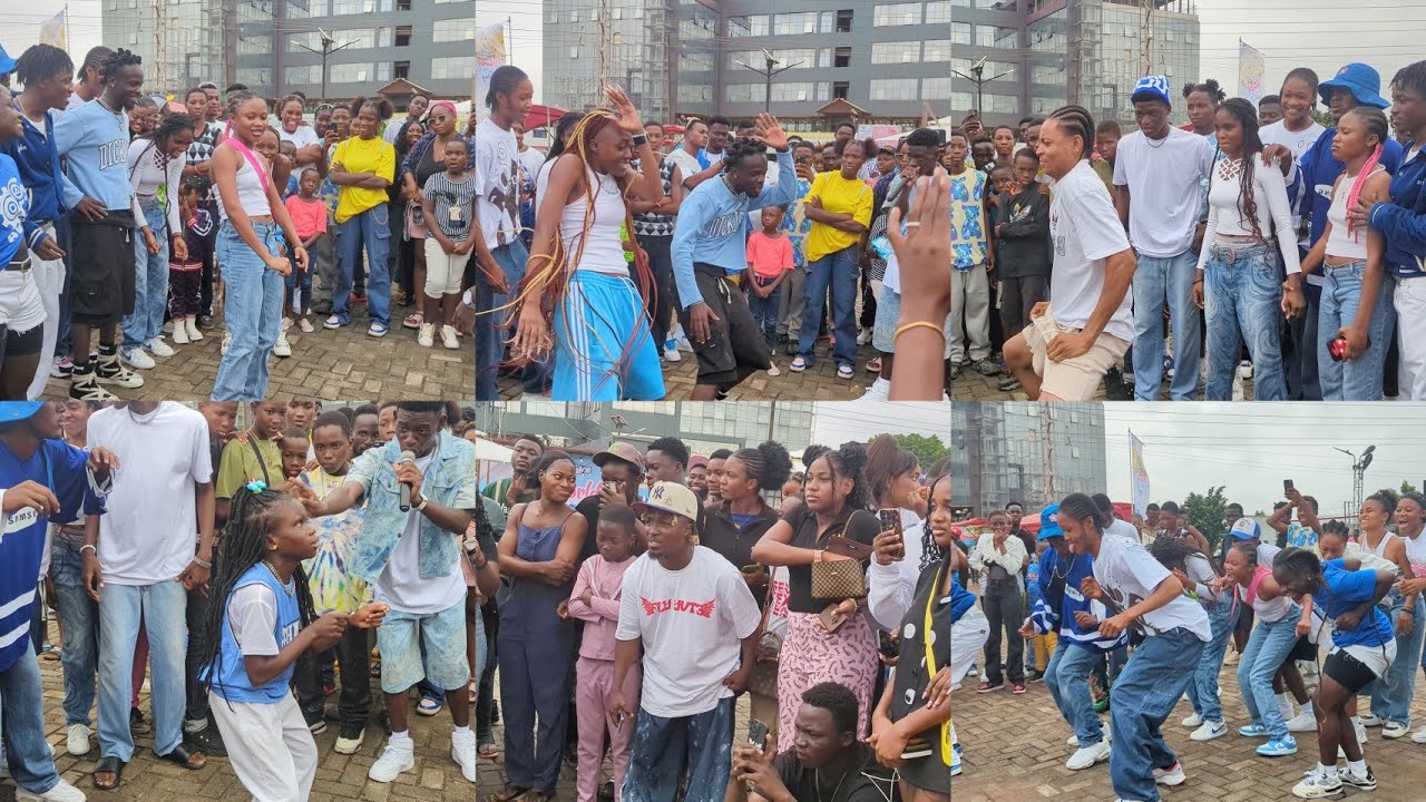 DWP Academy Massive🔥 Dance Challenge without Endurance Grand & Demzy Baye at World Ice Cream Day