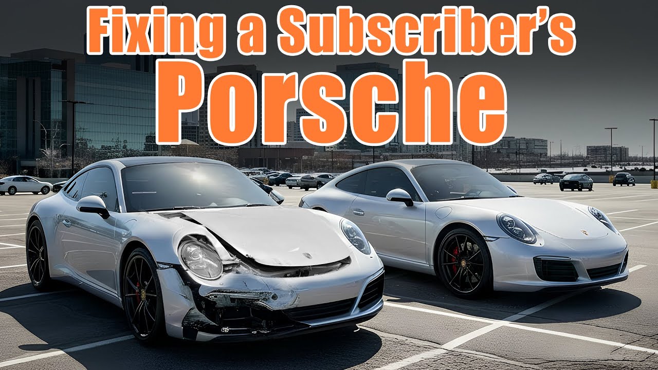 Подписчик из Техаса прислал мне свой разбитый Porsche... Восстановление его ШОКИРОВАЛО!