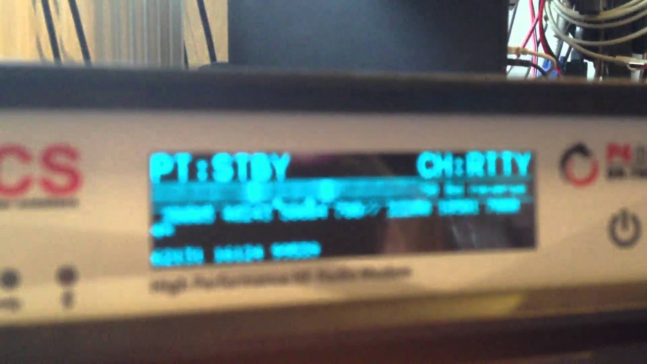 SCS Pactor 4 Dragon DR-7800  in use with Icom IC 7200 as Rtty Reader without Computer