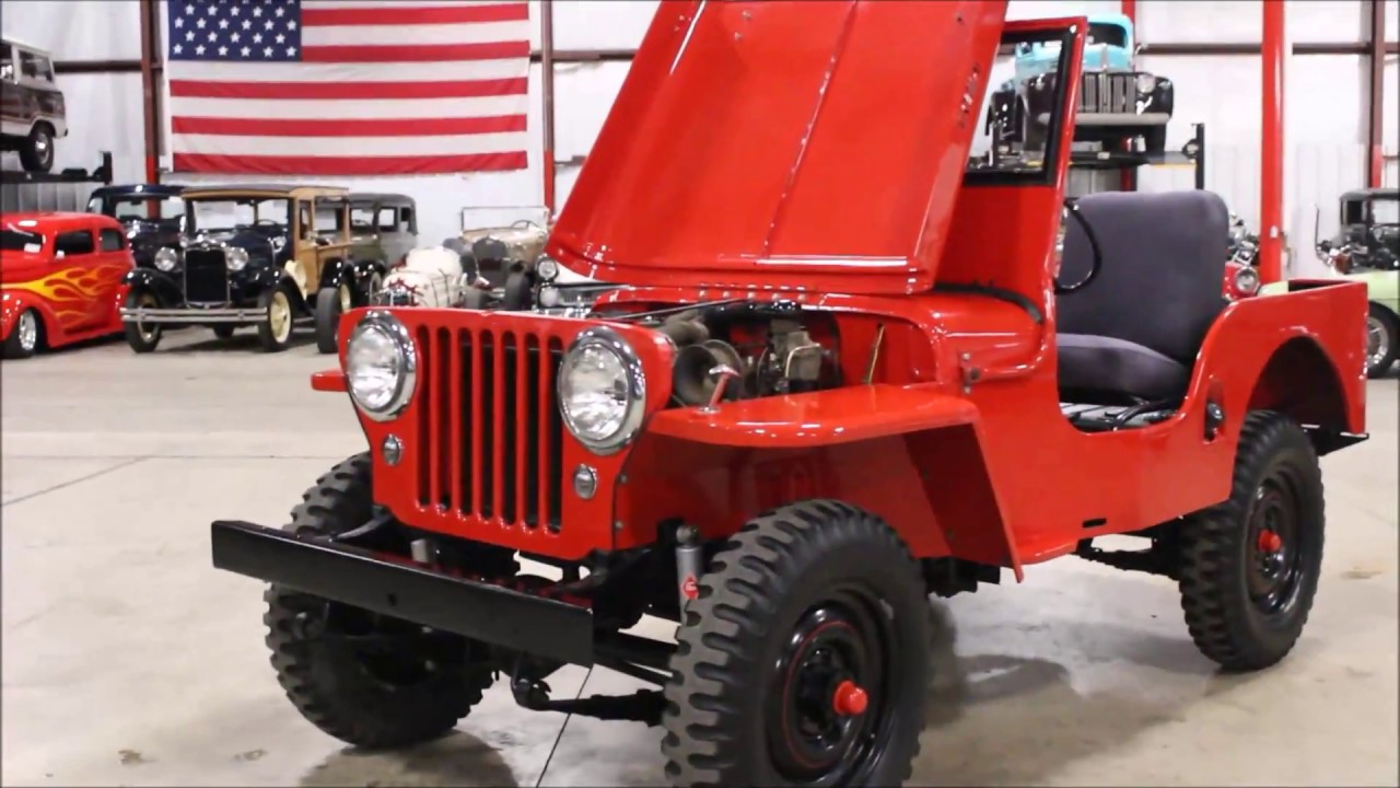 1948 Willys jeep CJ 2A