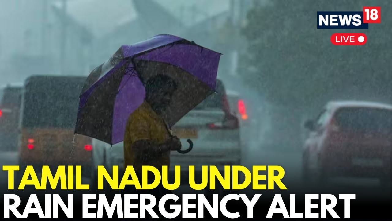 Tamil Nadu Rain LIVE: Tiruvallur Under Red Alert, Karnataka On Orange Alert | CYCLONE WARNING