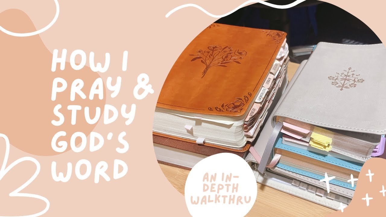 My Bible Study Binder & Prayer Bible Setup