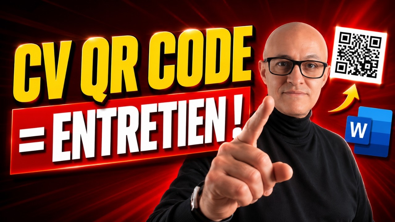 CV QR Code |  Décrochez des Entretiens Facilement ! 🚀