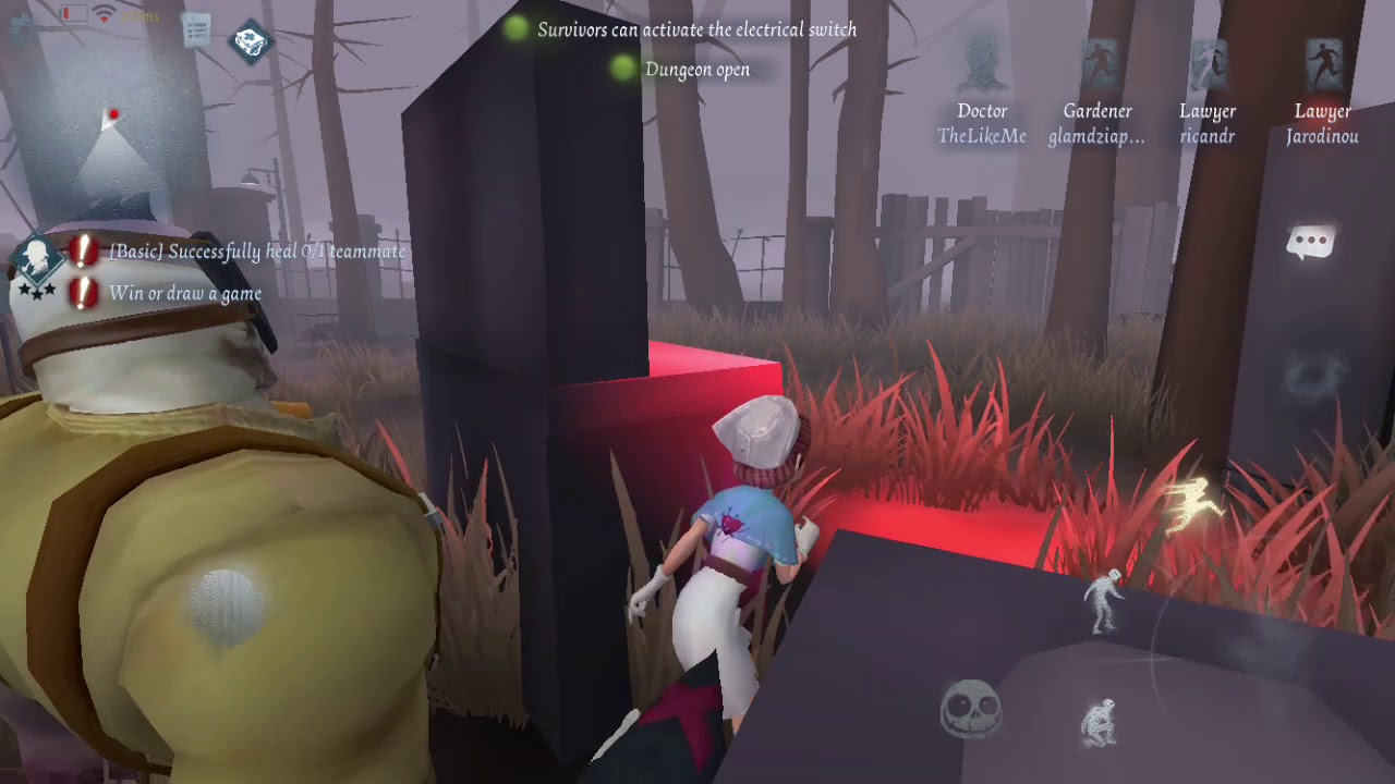 vs 4 asymmetrical combats gameplay