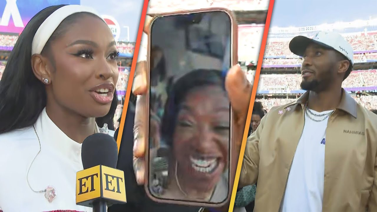 Super Bowl LX Coco Jones' Fiancé Donovan Mitchell FaceTimes In Her Mom After Performance (Exclusive)