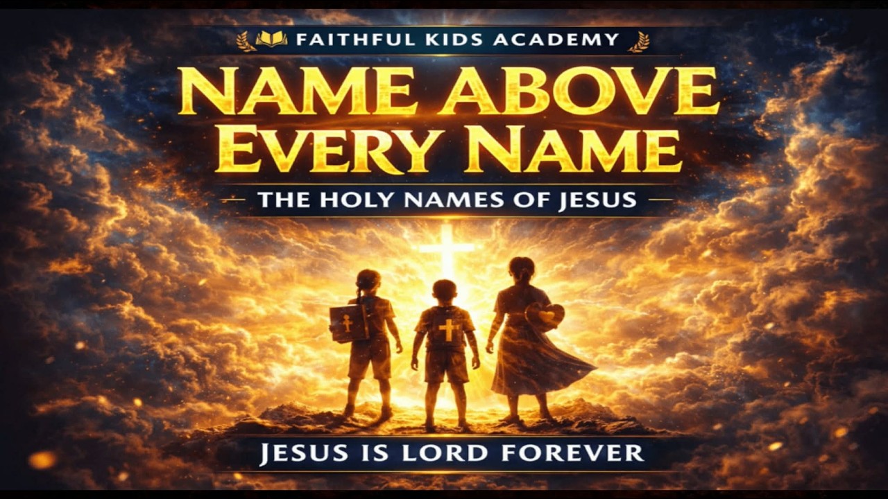NAME ABOVE EVERY NAME 🔥 The Holy Names of Jesus | Faithful Kids Academy Worship