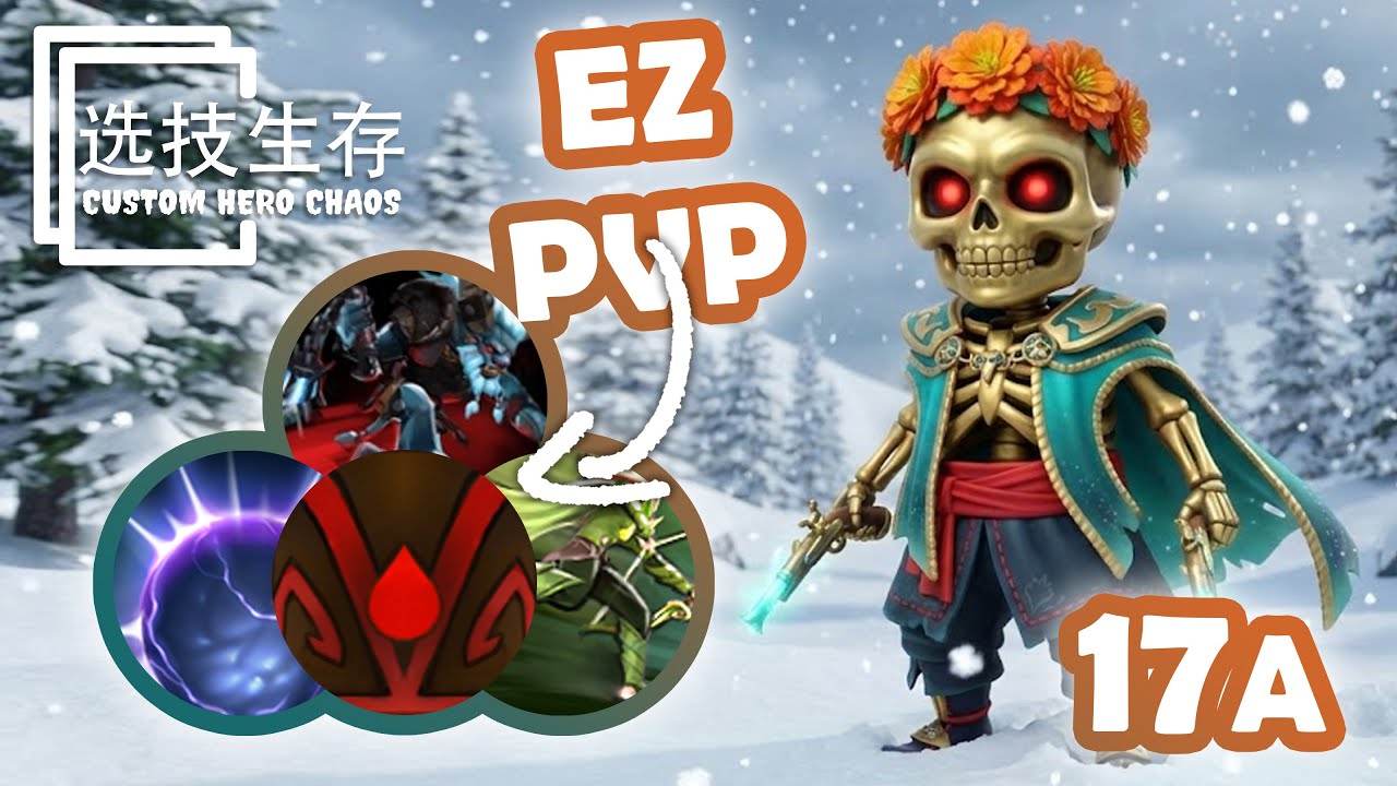 Muerta Round 67 Best Skills Combo Easy PVP - Dota 2 Custom Hero Chaos