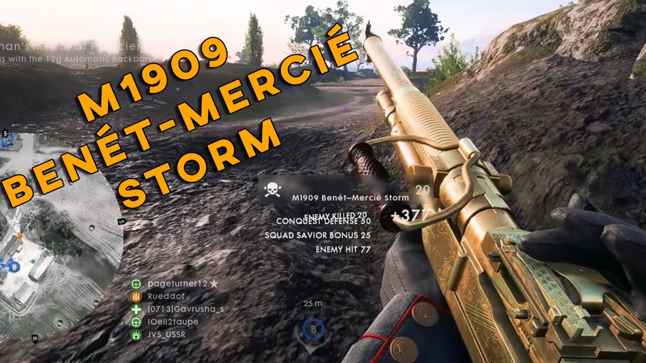 Battlefield 1 - The M1909 Benet-Mercie Storm (2021)