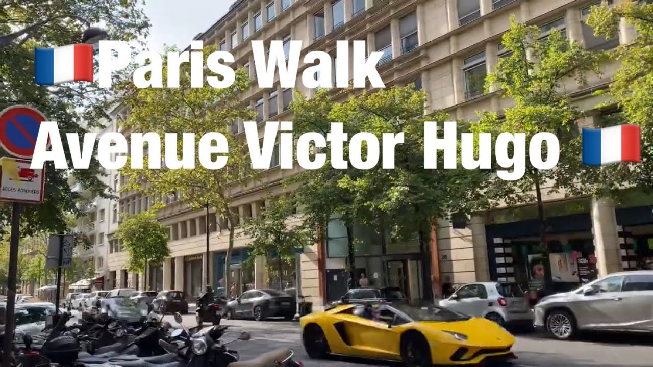 🇫🇷Paris Walk   Avenue Victor Hugo 🇫🇷