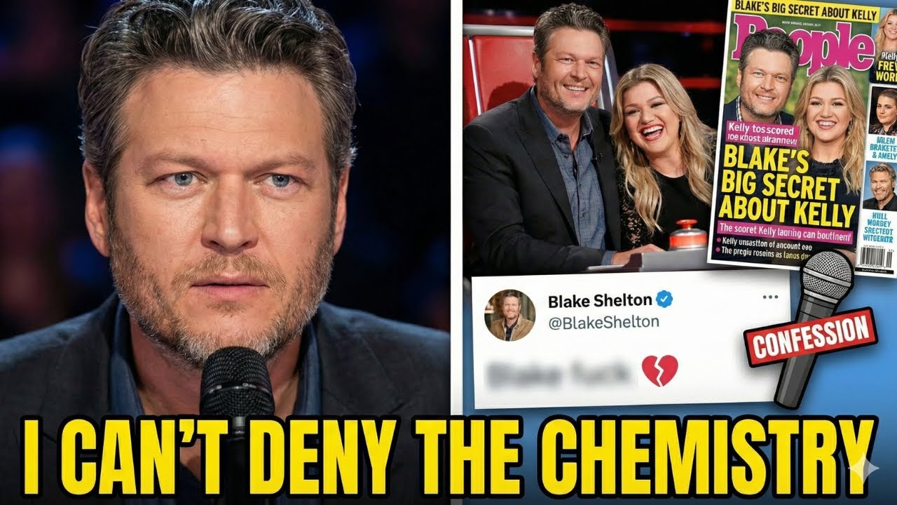 Blake Shelton FINALLY ADMITS What We All Suspected about Kelly Clarkson
