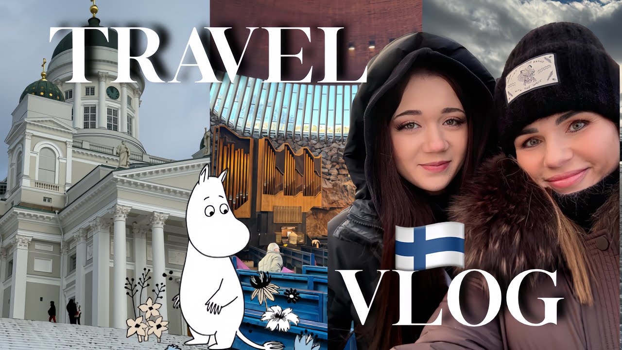 ☃️ZWIEDZAMY Z CÓRKĄ HELSINKI❄️SAME STRATY🙁KRAINA MUMINKÓW❄️TRAVEL VLOG