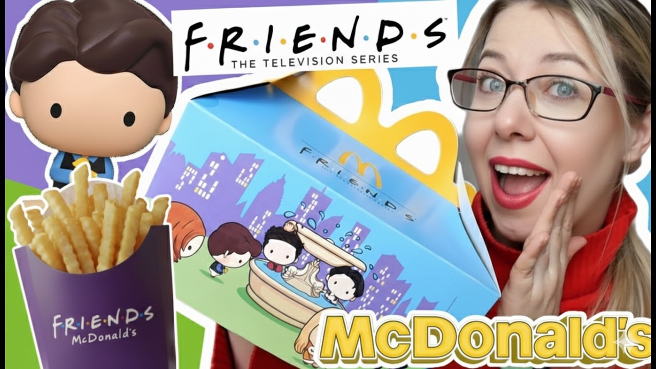 ZESTAW FRIENDS z McDonald's kontra HAPPY MELA #happymeal #friends #mcdonalds