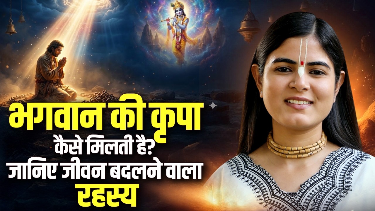 भगवान की कृपा कैसे मिलती है? जानिए जीवन बदलने वाला रहस्य | देवी चित्रलेखा जी